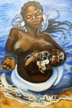 Yemanjá negra display